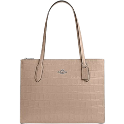 Coach Nina Tote Bag - Silver/Stone