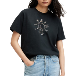 AllSaints Pierra BF Tee - Black