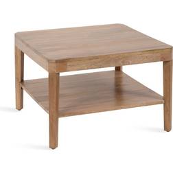 Kate and Laurel Talcott Natural Coffee Table 26x26"