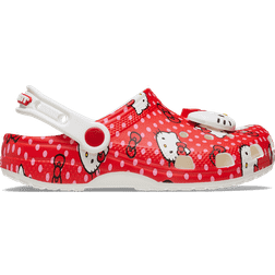 Crocs Toddler's Hello Kitty Classic Clog - Red