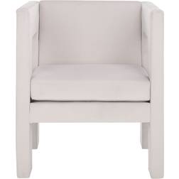 Safavieh Vidar Light Gray Lounge Chair 30"