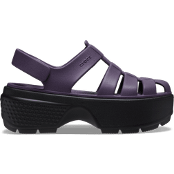 Crocs Stomp Fisherman Sandals - Dark Iris