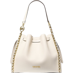 Michael Kors Mina Large Chain Shoulder Bag - Lt Cream