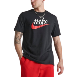 Nike Men's Sportswear Futura Logo Script T-shirt - Black