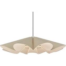 Bruck Lighting Delfina Acoustic Ash Pendant Lamp 39.4"