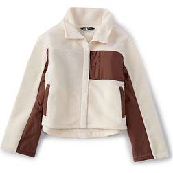 The North Face Kid's Fleece Mashup Jacket - Gardenia White (NF0A7UMI-N3N)