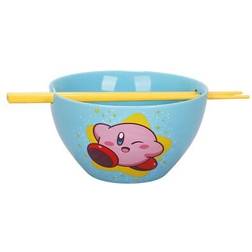 BioWorld Kirby Chopsticks With Ramekin 6 "