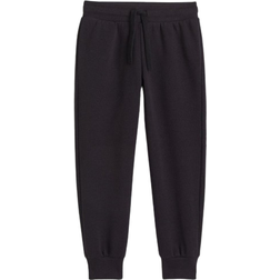 H&M Kid's Brushed Inside Joggers - Black (0743530004)