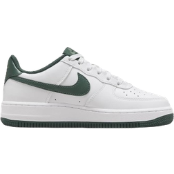 Nike Air Force 1 GS - White/Oil Green/Vintage Green