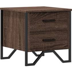 vidaXL 848512 Brown Oak Nachttisch 40x41cm