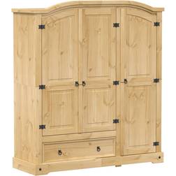 vidaXL Corona Natural Garderobe 151.5x170cm