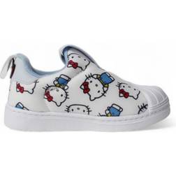 Adidas Infant x Hello Kitty Superstar 360 - Cloud White/Halo Blue/Glow Blue