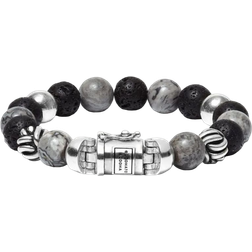 Buddha To Buddha Spirit Bead Mix Bracelet - Silver/Multicolour