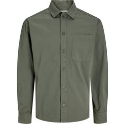 Jack & Jones Zac Relaxed Fit Overshirt - Green/Agave Green