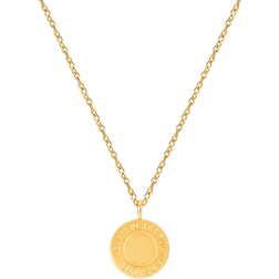 Icrush Joyful Aura Necklace - Gold