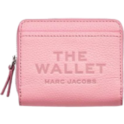 Marc Jacobs The Leather Mini Compact Wallet - Ribbon Pink