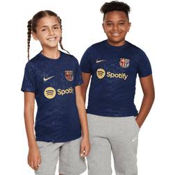 Nike F.C. Barcelona Academy Pro Home Dri-Fit Football Pre-Match Short-Sleeve Top Kids