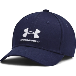 Under Armour Kid's Branded Adjustable Cap - Midnight Navy/White (1381646-410)