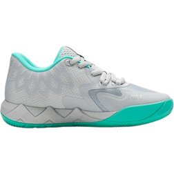 Puma Big Kid's MB.01 Lo UFO - High Rise/Aqua Green