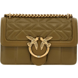 Pinko Love One Mini Crossbody Bags - Green