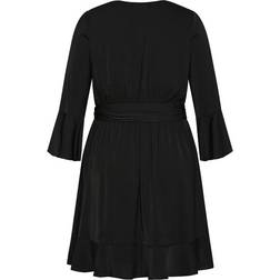 City Chic Estelle Dress Plus Size - Black