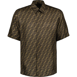 Fendi Silk Shirt - Brown