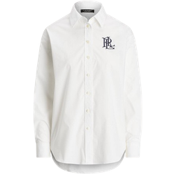 Ralph Lauren Relaxed Fit Stretch Cotton Shirt - White