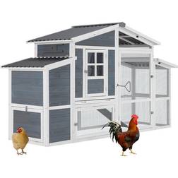 AECOJOY Outdoor Chicken Coop Large