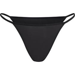 SKIMS String Bikini 3-pack - Onyx