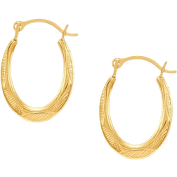 Macy's Patterned Extra Small Huggie Hoop Earrings - Gold