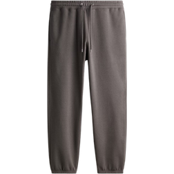 H&M Loose Fit Sweatpants - Dark taupe