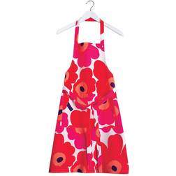 Marimekko Pieni Unikko Schürze Red (85x84cm)