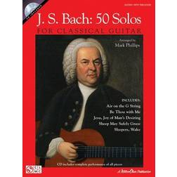 J.S. Bach: 50 Solos for Classical Guitar (Hörbuch, CD)