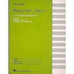 Standard Wirebound Manuscript Paper (Green Cover) (1986)