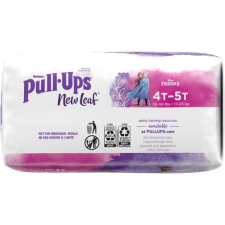 Huggies Pull Ups New Leaf Girls Training Pants Size 4T 5T ?ph=true