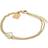 Astrid & Agnes Ida Bracelet - Gold/Transparent