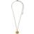 Pilgrim Virgo Necklace - Gold/Transparent