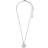 Pilgrim Virgo Necklace - Silver/Transparent