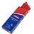 Edding e-1200 Pen Fibre-Tip Pen 0.5-1mm 10-pack Red