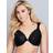 Glamorise Elegance Front Close Wire Bra - Black