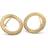 Pernille Corydon Open Coin Small Earrings - Gold