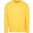 Urban Classics Oversized Open Edge Crewneck - Chrome Yellow