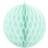 PartyDeco Honeycomb Ball 10cm Light Mint