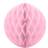 PartyDeco Honeycomb Ball 40cm Light Pink