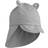 Liewood Gorm Sun Hat - Little Dot Dumbo Grey