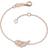 Engelsrufer Wing Bracelet - Rose Gold/White