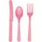 Amscan Cutlery New Pink 24-pack