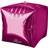 Amscan Foil Ballon Cubez Bright Pink