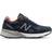 New Balance 990v4 W - Navy with Orange