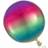 Amscan Foil Ballon Orbz Rainbow